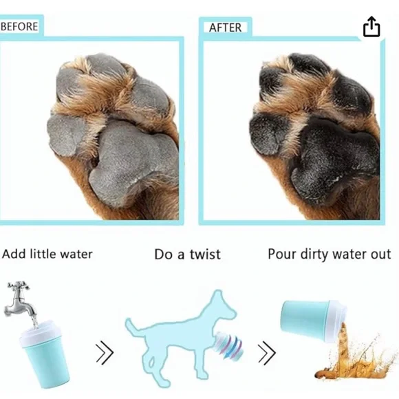 ⭐️ Host Pick x2 ⭐️ Large Breed Paw Cleaner - Picture 2 of 11